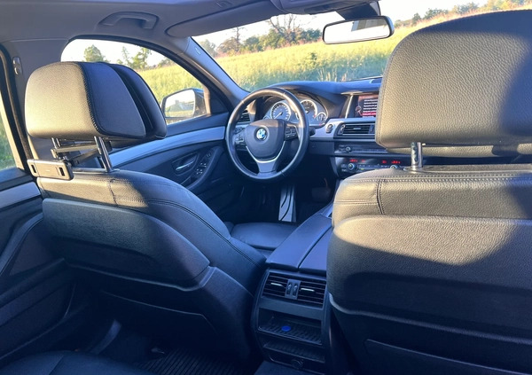 BMW Seria 5 cena 69900 przebieg: 142239, rok produkcji 2014 z Trzcińsko-Zdrój małe 436